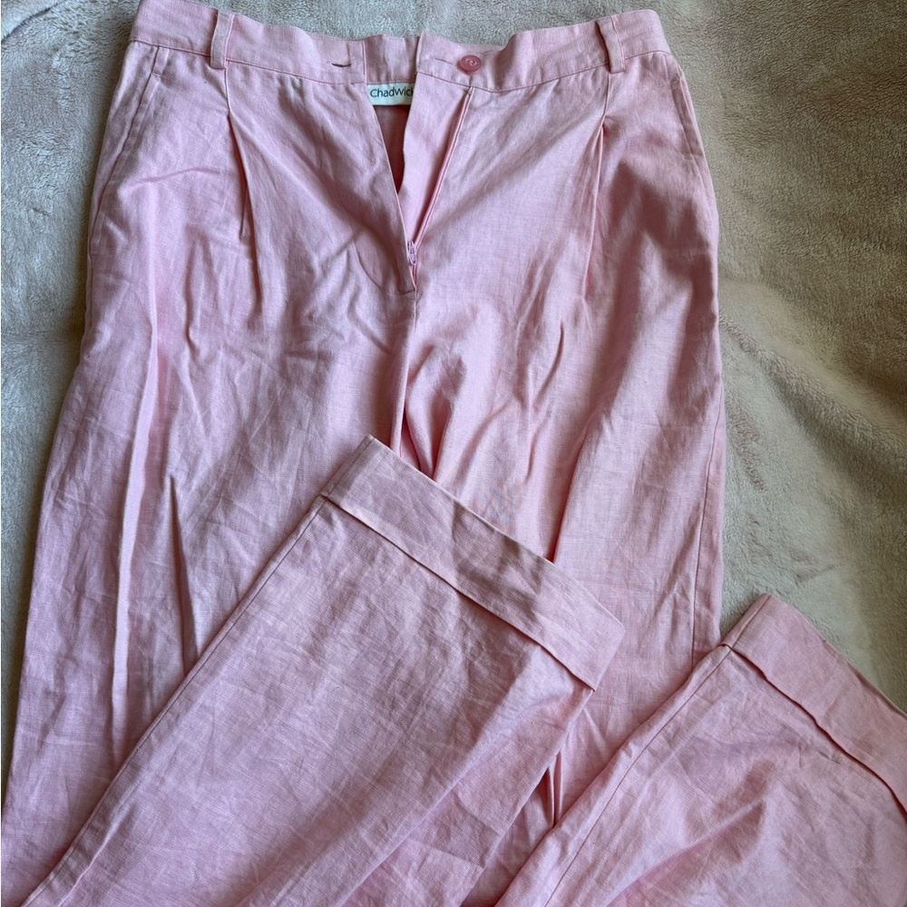 Chadwicks Soft Pink Cotton Blend pants